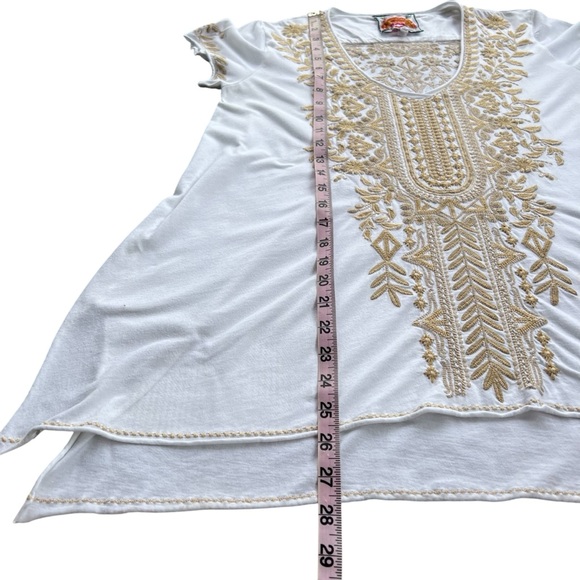 Johnny Was - Floral Tunic Top - Size S - Picture 10 of 13